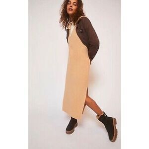 Free Beach Claudia Ribbed Midi Sweater Dress size small